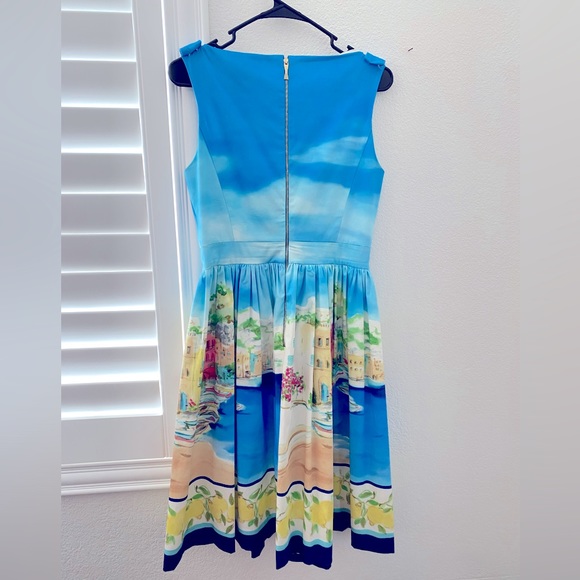 SOLD***Kate Spade 'Elza' Dress Capri Landscape Lemons! - Picture 3 of 9